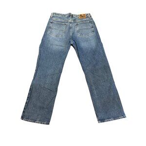 Polo Jeans Co. Ralph Lauren Mens Straight Leg Jeans Size 32 Blue Denim Made In M